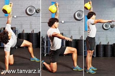 بلند شدن ترکی با وزنه